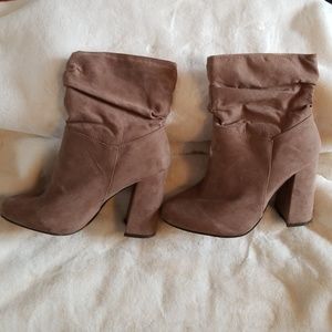 Faux suede Boot